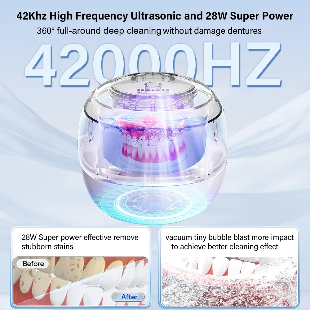 Mini Portable UV Ultrasonic Cleaner