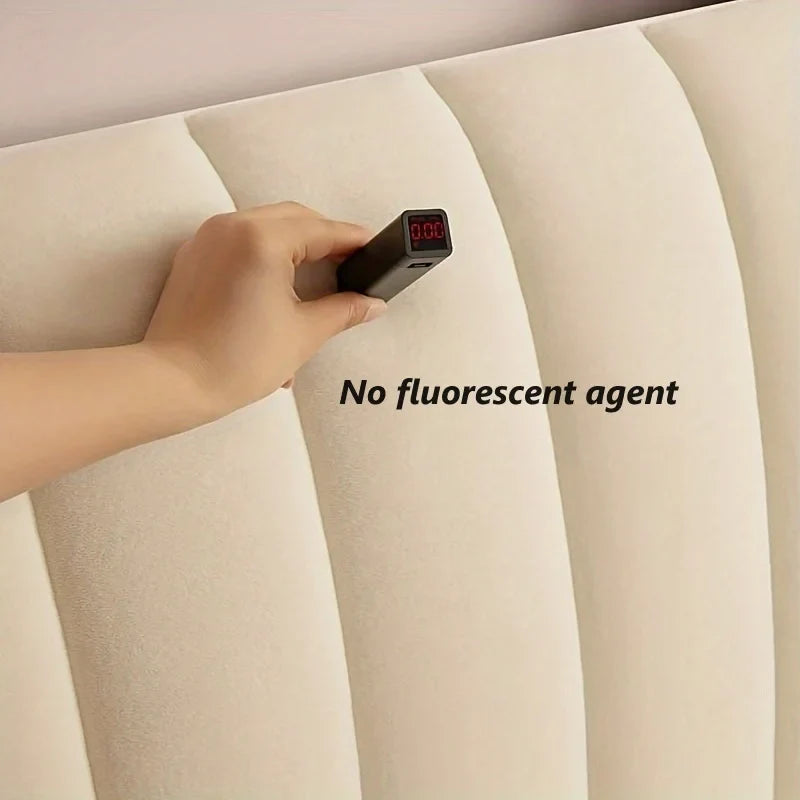 Luxury Plush Quilted Headboard Protector