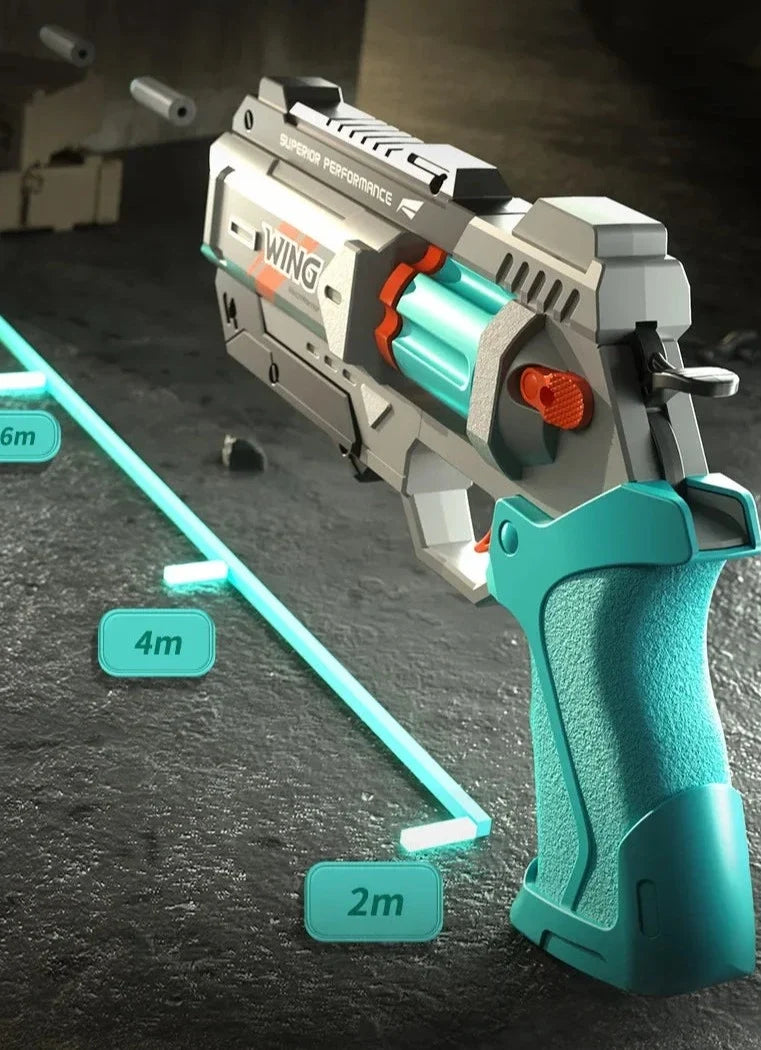 Soft Bullet Revolver Gun Toy