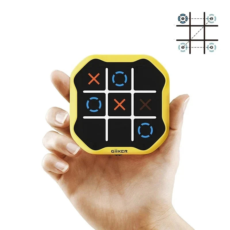 Portable Super TIC-TAC-TOE Puzzle Game