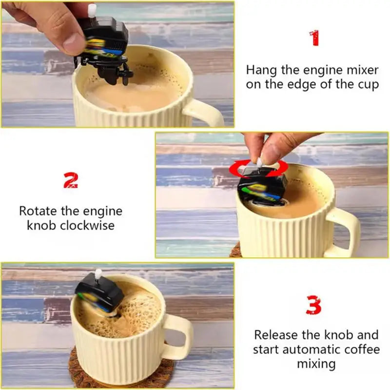 Boat Motor Coffee Stirrer