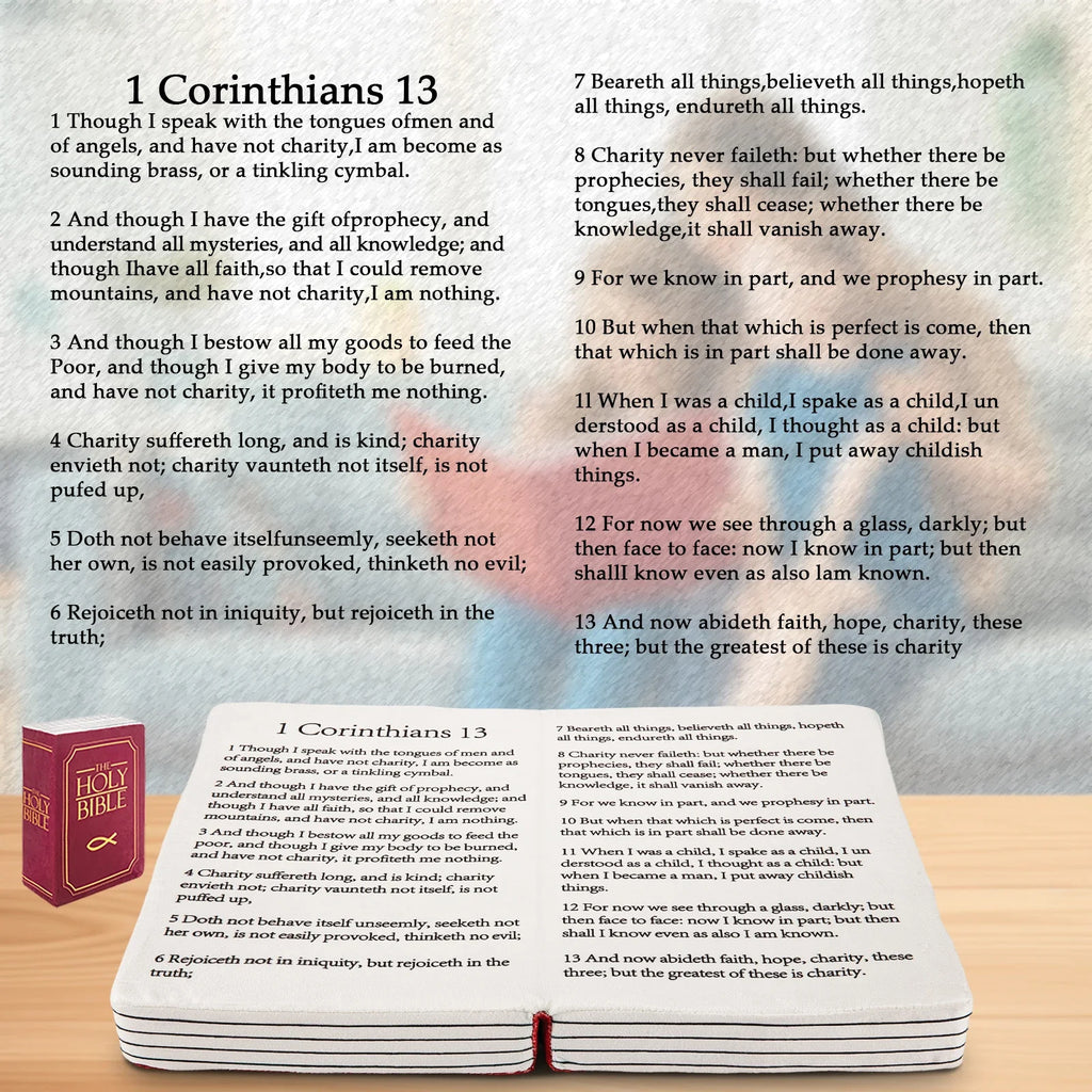 Bible Memory Foam Pillow
