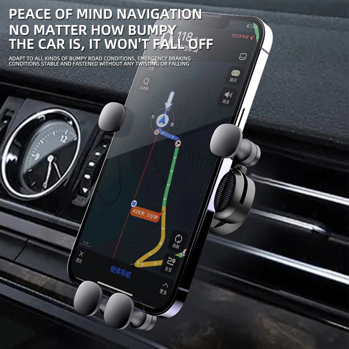 360 Rotatable Car VentLock Mobile Holder