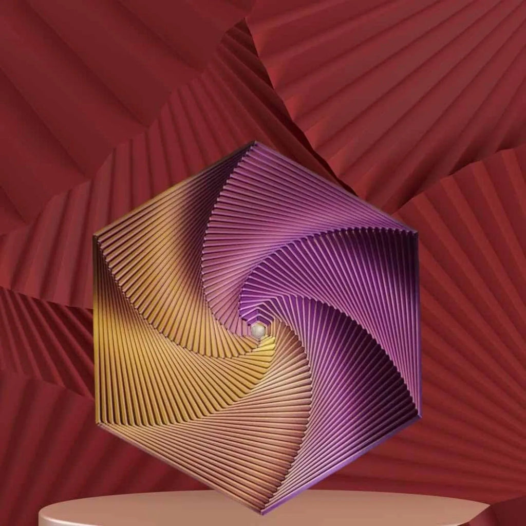 Mini SpiralWave Fidget Illusion