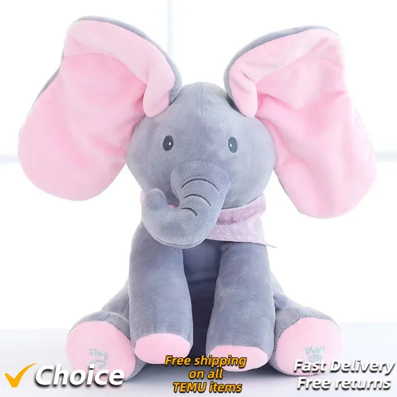 Hide and Seek Elephant Plush Toy