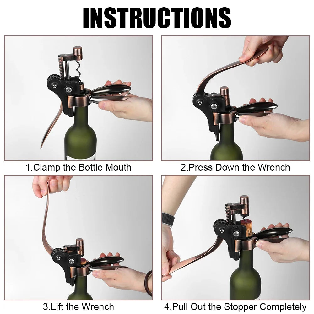 Zinc Alloy Wine Cork Opener