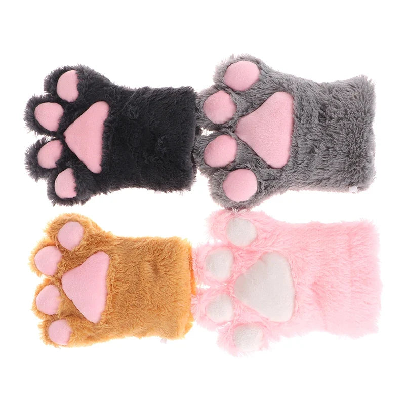Fluffy Paw Gloves