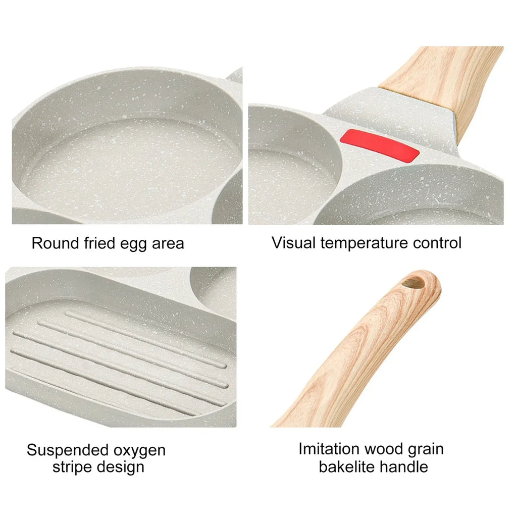 Multifunctional 3 In 1 Non-Stick Frying Pan