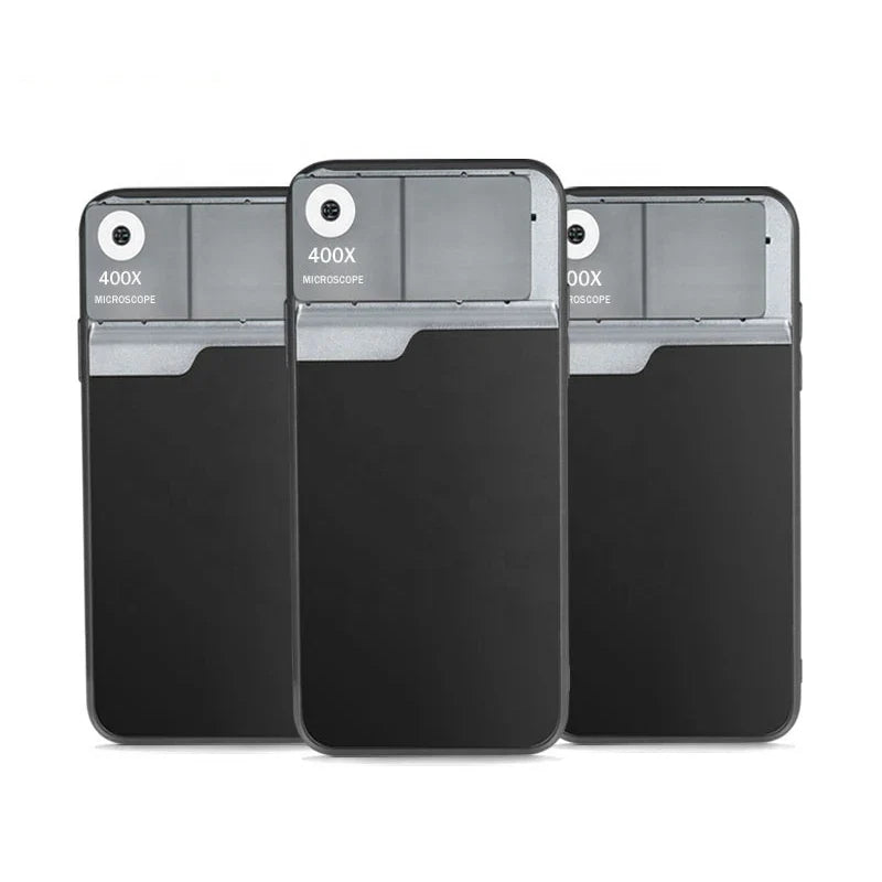 Multi-Functional 400X Microscope iPhone Case