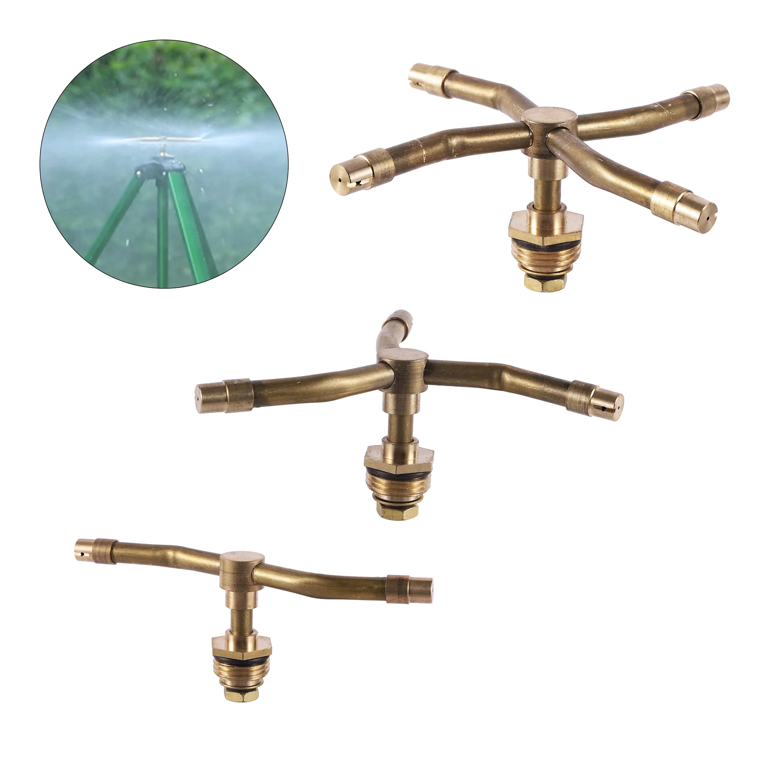 Rotating Garden Sprinkler Nozzle