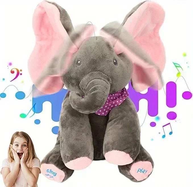 Hide and Seek Elephant Plush Toy