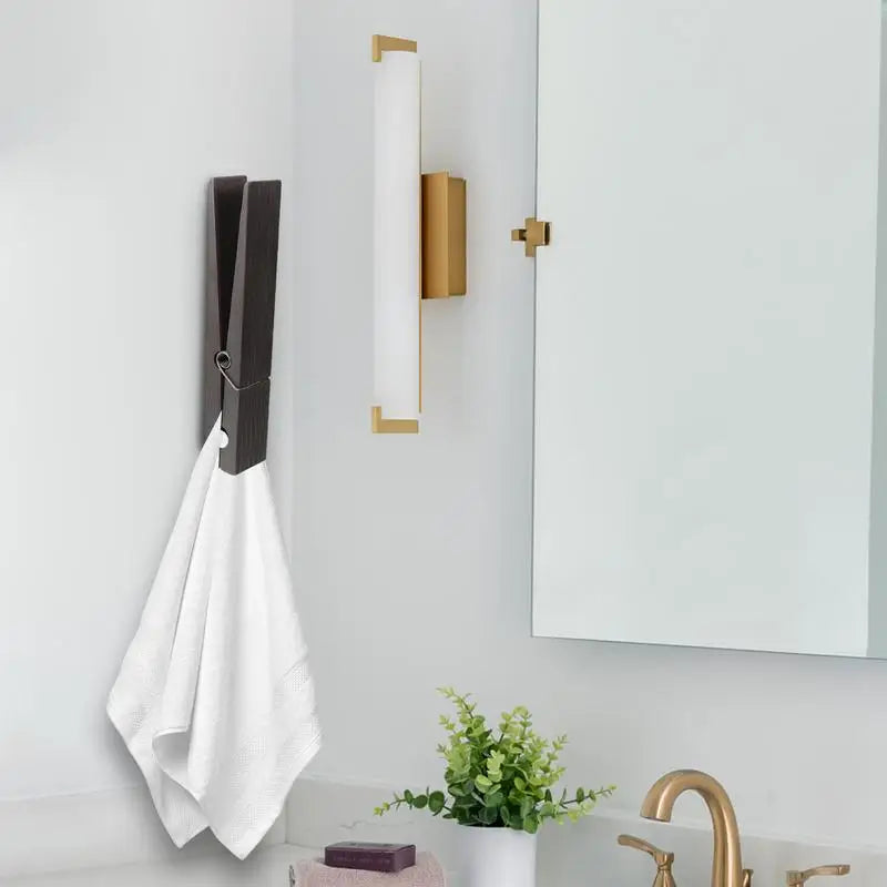 Giant Wooden Towel Holder