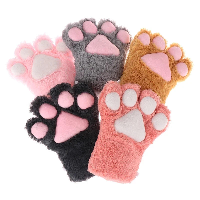 Fluffy Paw Gloves