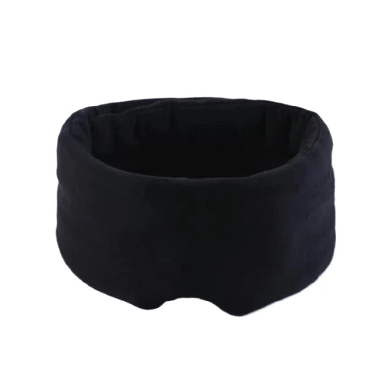 2 in 1 Comfort Headrest Blackout Eye Mask