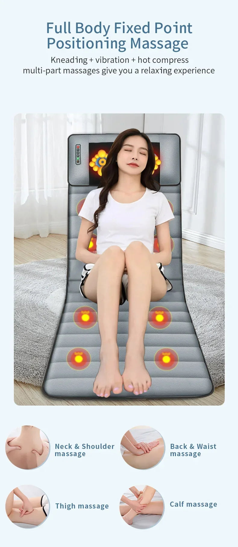 Electric Full Body Massage Mattress