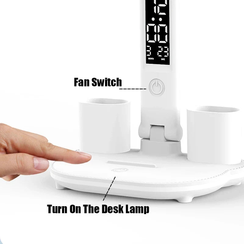 Multifunctional 3 in 1 Desk LED Lamp