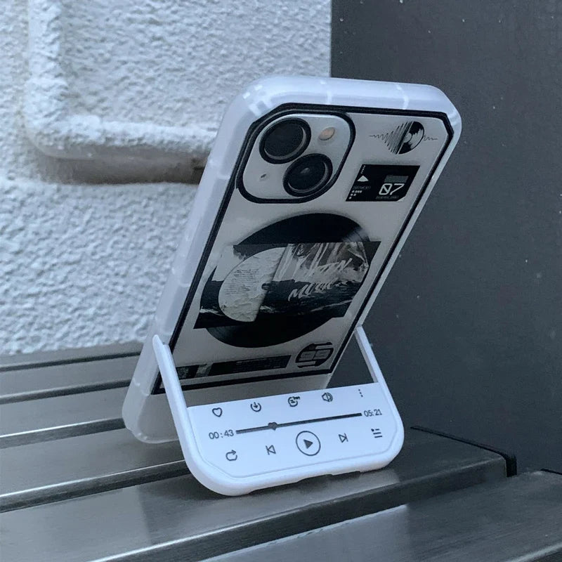 Retro Music Player KickStand Iphone Case