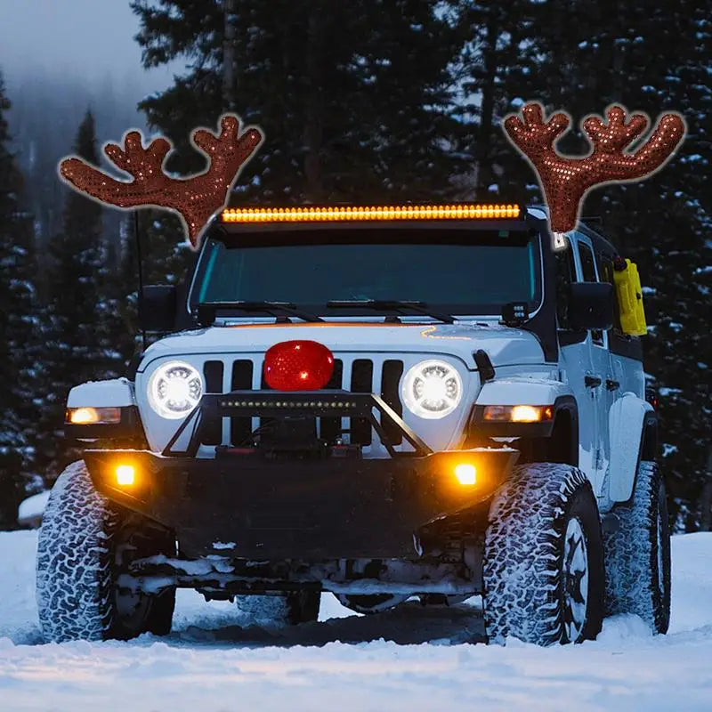 Christmas Reindeer Antlers For Cars