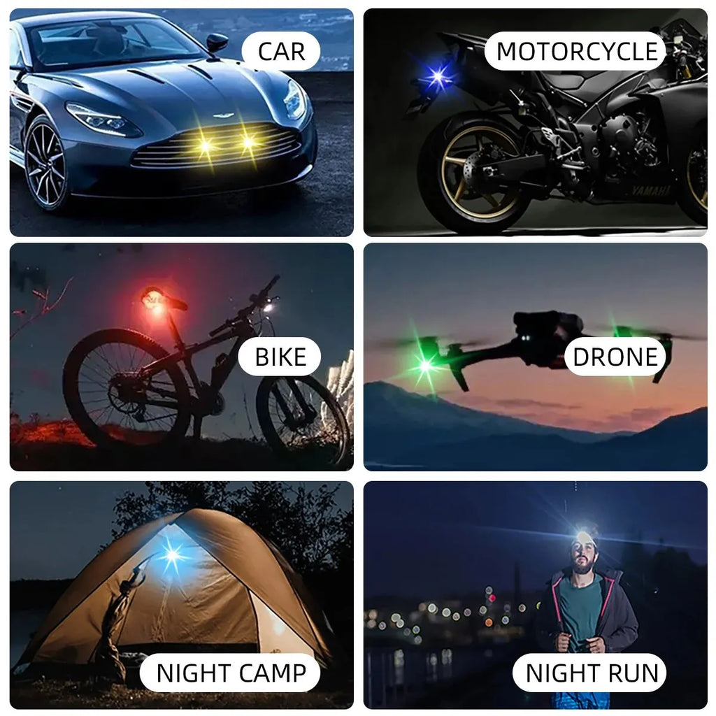 RC Anti-collision Flickering LED Light