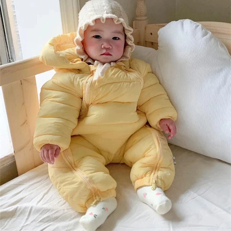 Baby Winter Hooded Jumpsuit