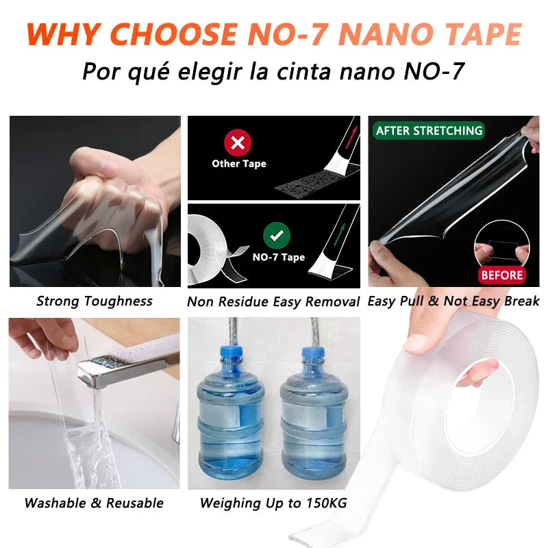 Double Sided Nano Tape - 2Pcs