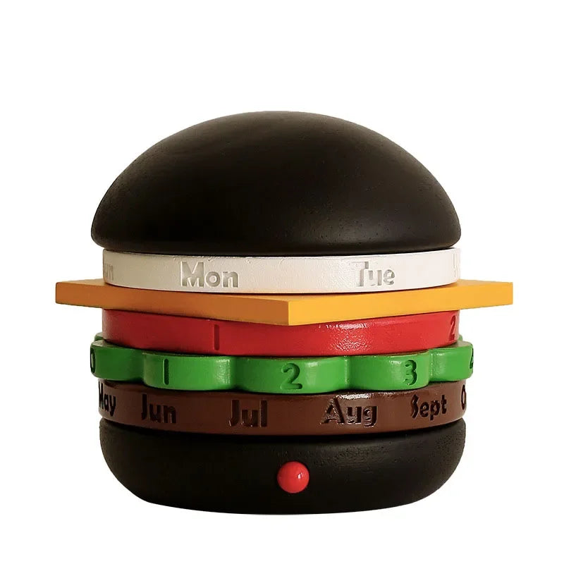 Creative Hamburger Calendar