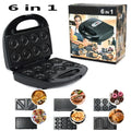6 in 1 Donut Sandwich and Waffle making machine