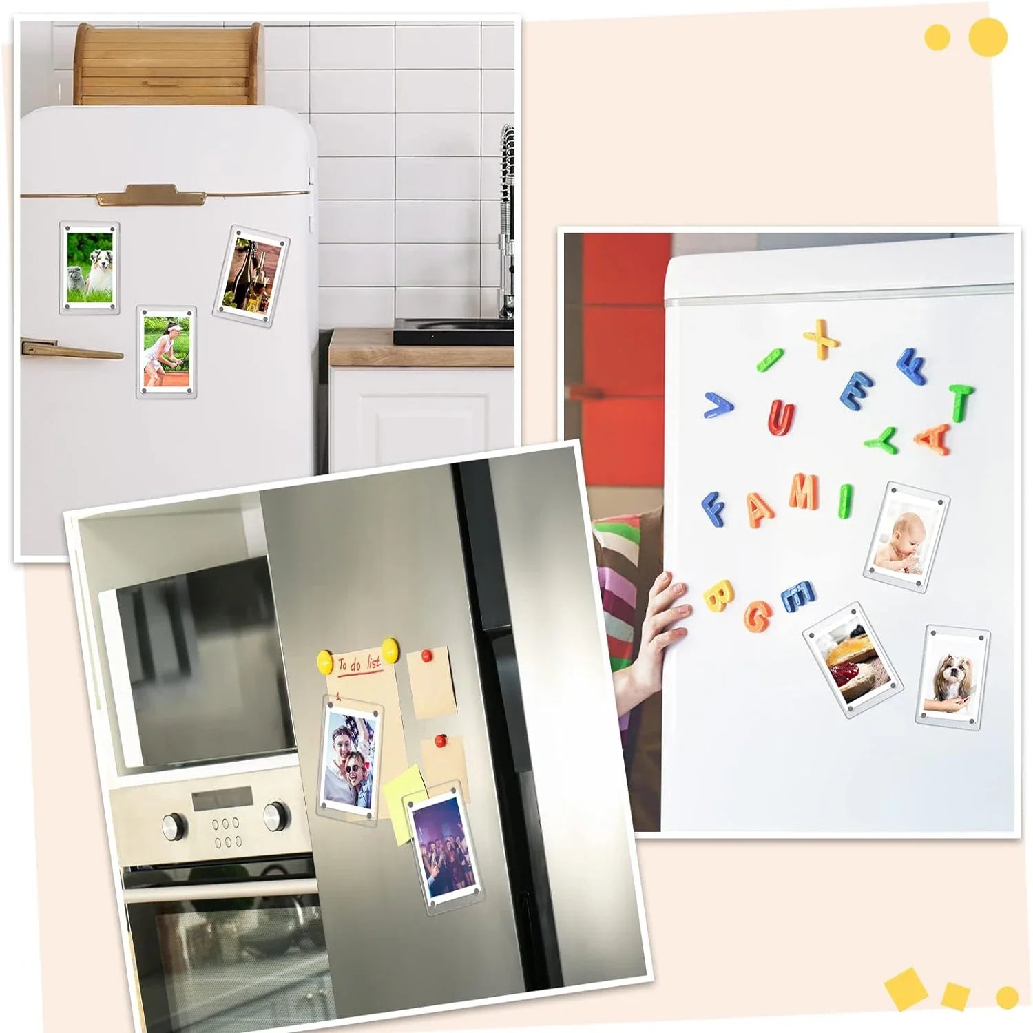 Acrylic Magnetic Photo Frame