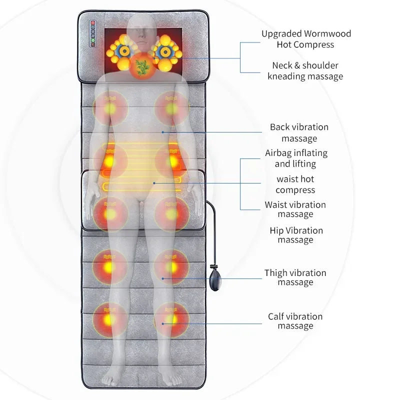 Electric Full Body Massage Mattress
