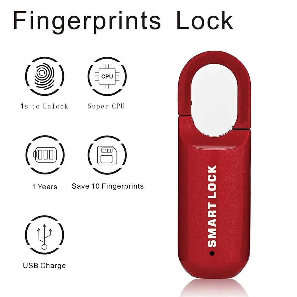 Smart Mini Fingerprint Padlock