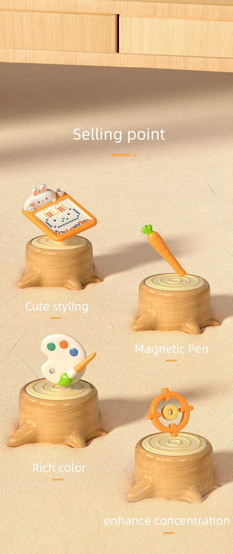 Magnetic Pen Drawing Board