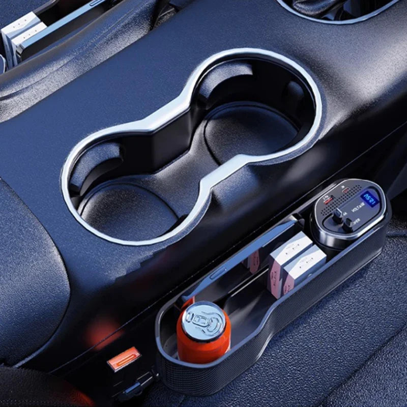Car Seat Gap Charging Storage Box