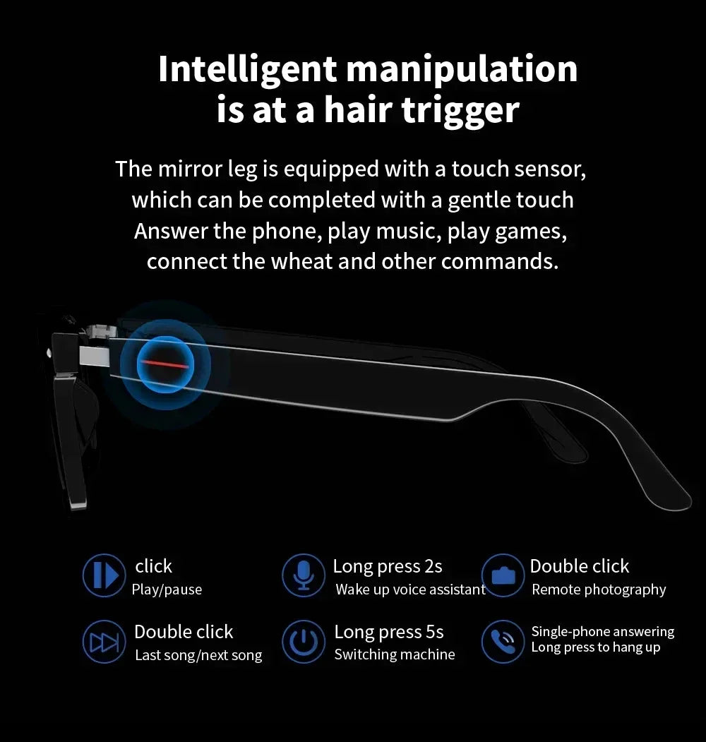 Multifunctional Smart Music Sunglasses