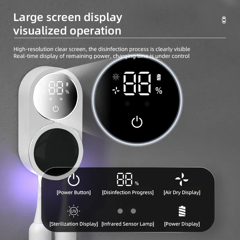 Smart Portable Toothbrush UV Sterilizer