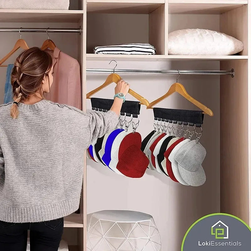 Foldable Hat Organizer Hanger