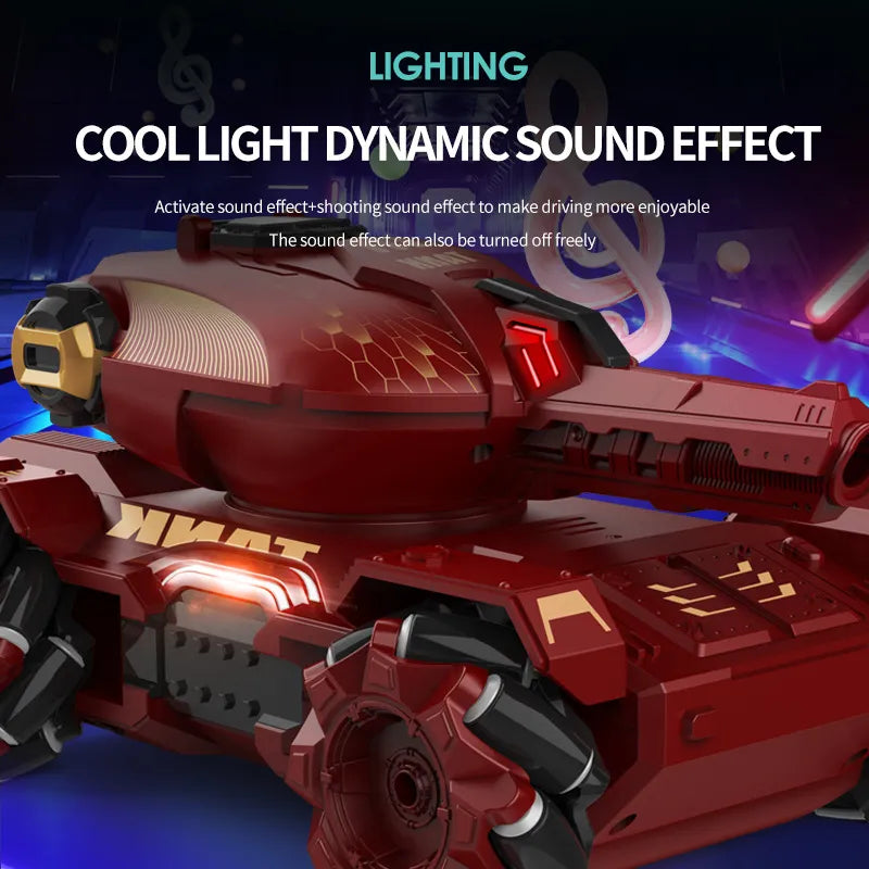 Gesture And Remote Controlled Tank Vehicle Toy