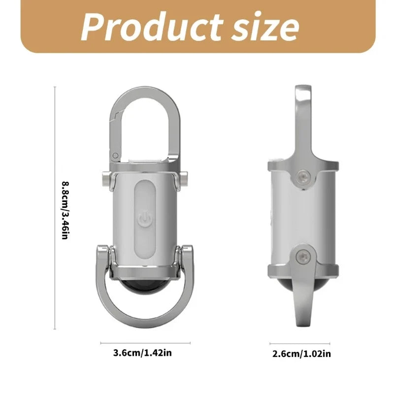 Portable LED Work Light Keychain