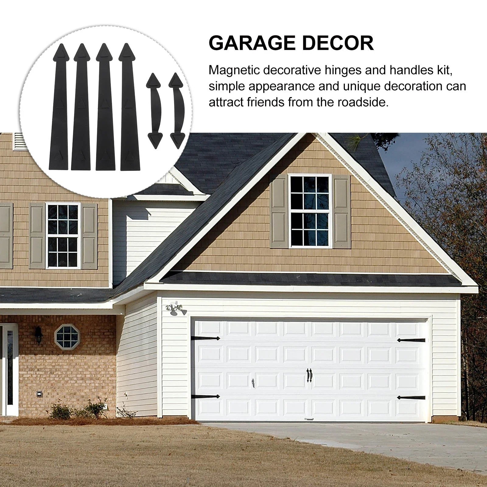 Magnetic Door Handles Decorative Kit
