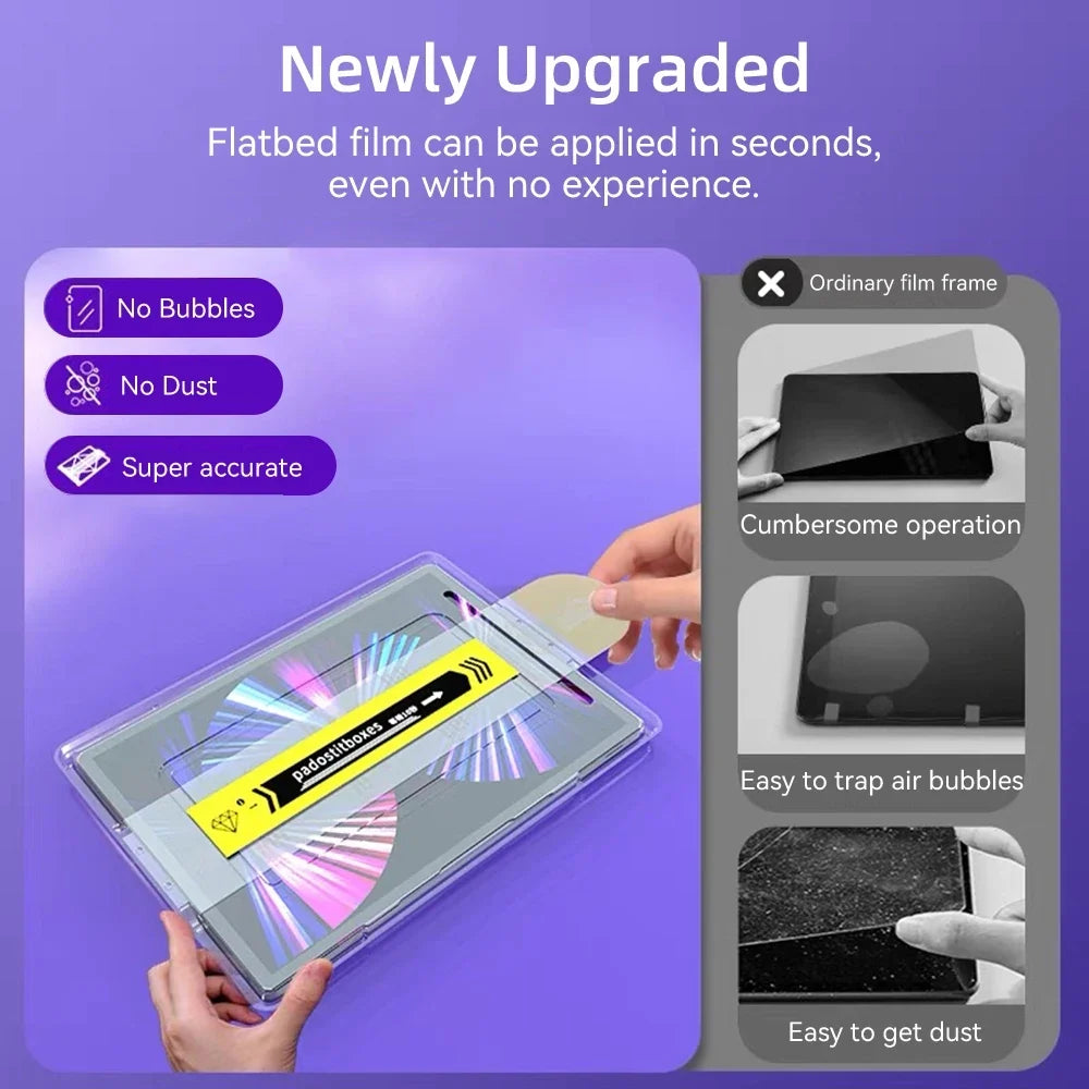 Self Installation IPad Screen Protector Film