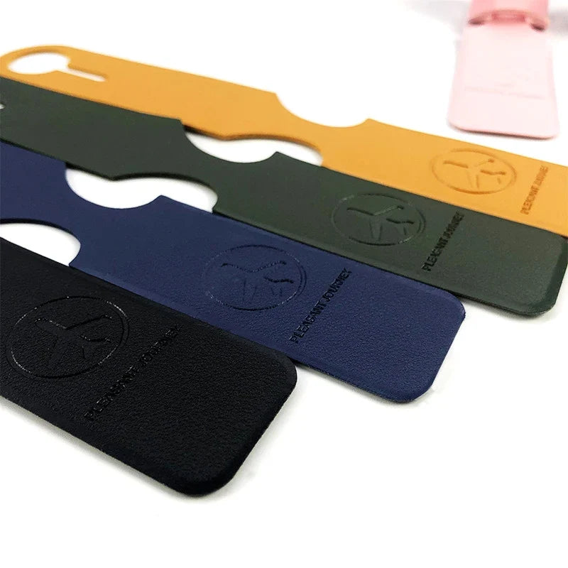 Portable Leather Luggage Tag