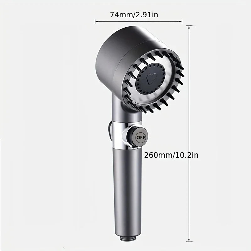 HydroBlast Shower Massager