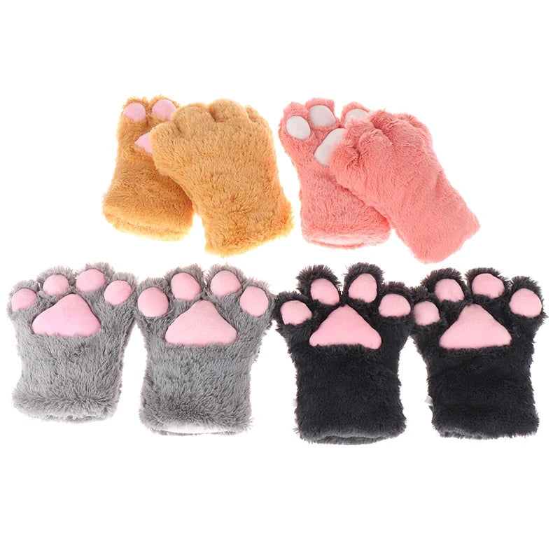 Fluffy Paw Gloves