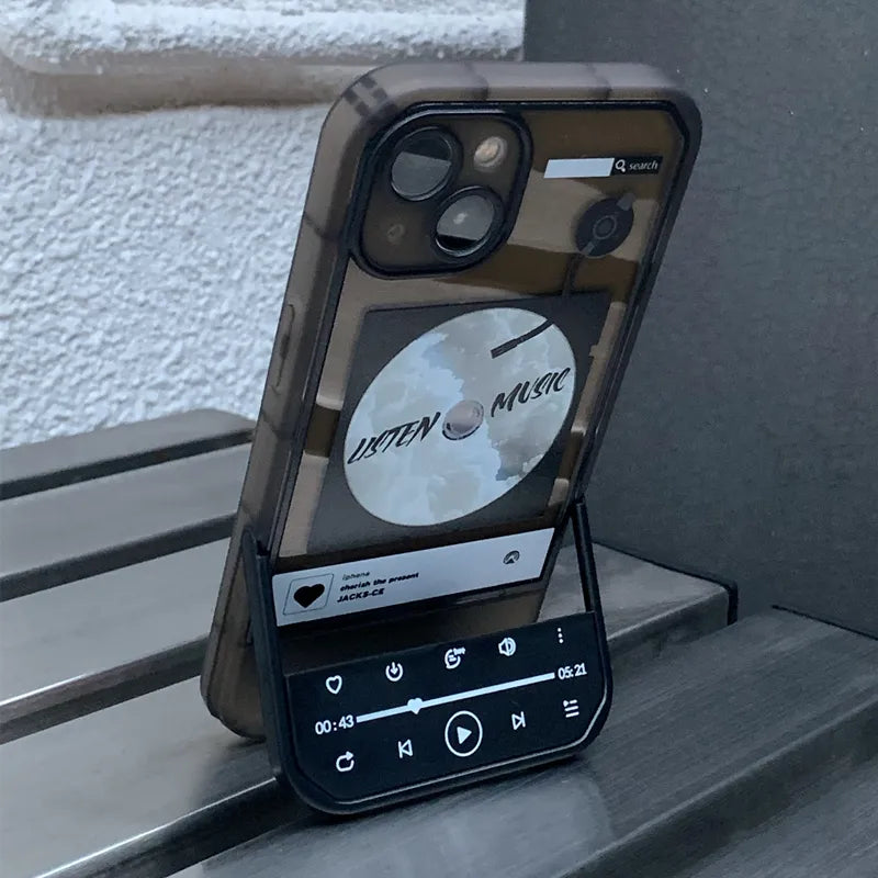 Retro Music Player KickStand Iphone Case
