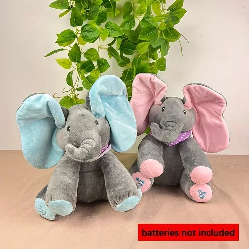 Hide and Seek Elephant Plush Toy