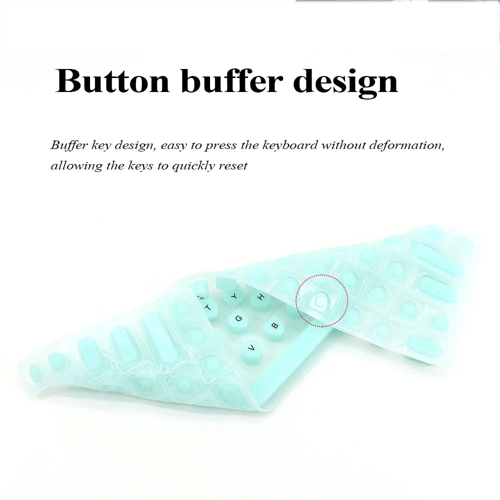 Silicone NailGuard Keyboard Shield