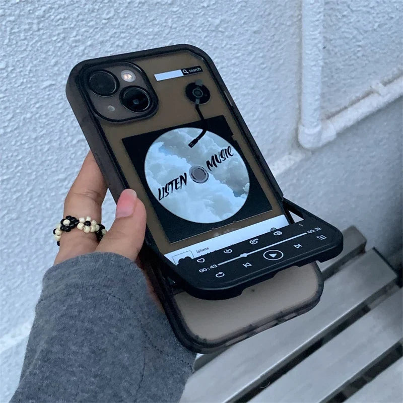 Retro Music Player KickStand Iphone Case