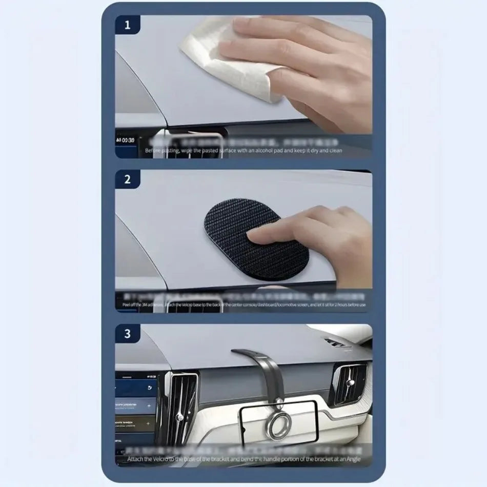 Bendable Magnetic Rotating Phone Holder