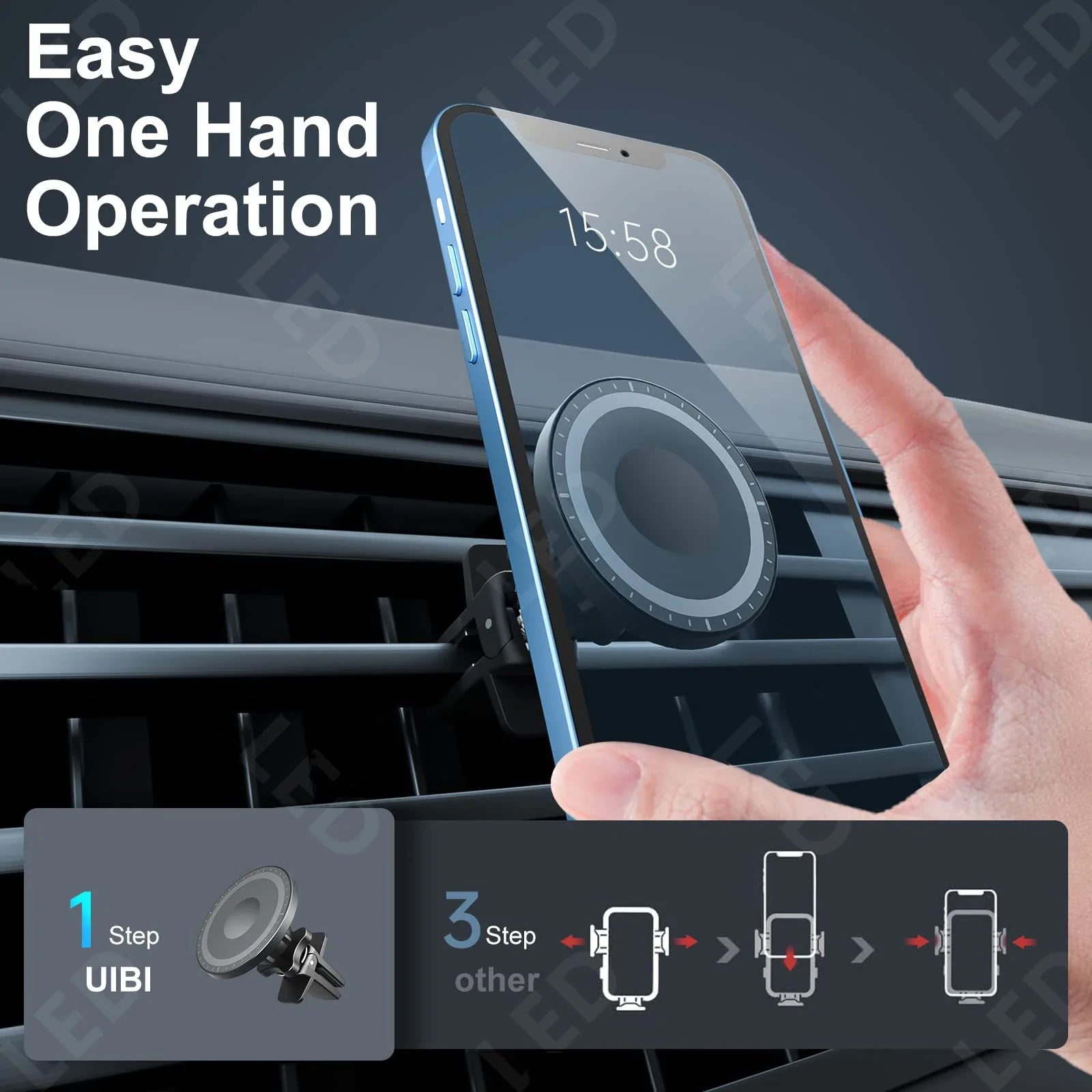 Magsafe Car Air Vent Mount Phone Holder