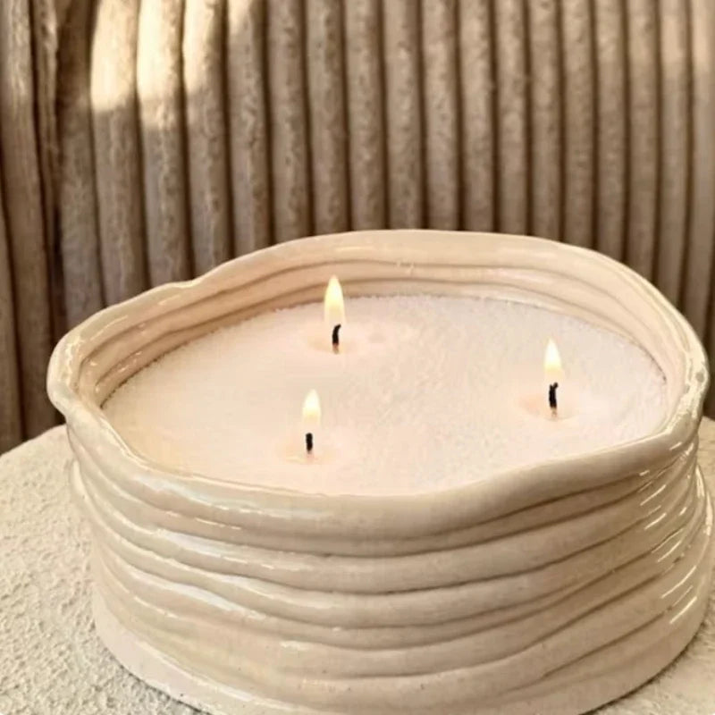 Non-Toxic Reusable Pearled Candle