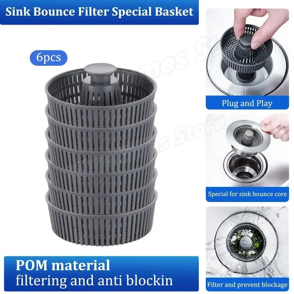 3-in-1 Kitchen Sink Strainer